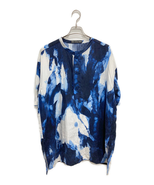 [Pre-owned] ISSEY MIYAKE MEN Watercolor motif hand-printed shirt ME71FJ216