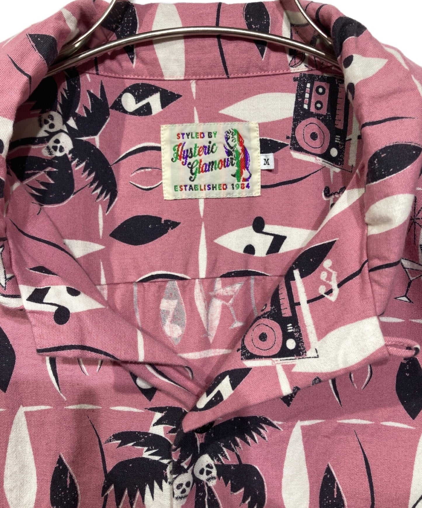 [Pre-owned] Hysteric Glamour open-collared shirt 02181AH06