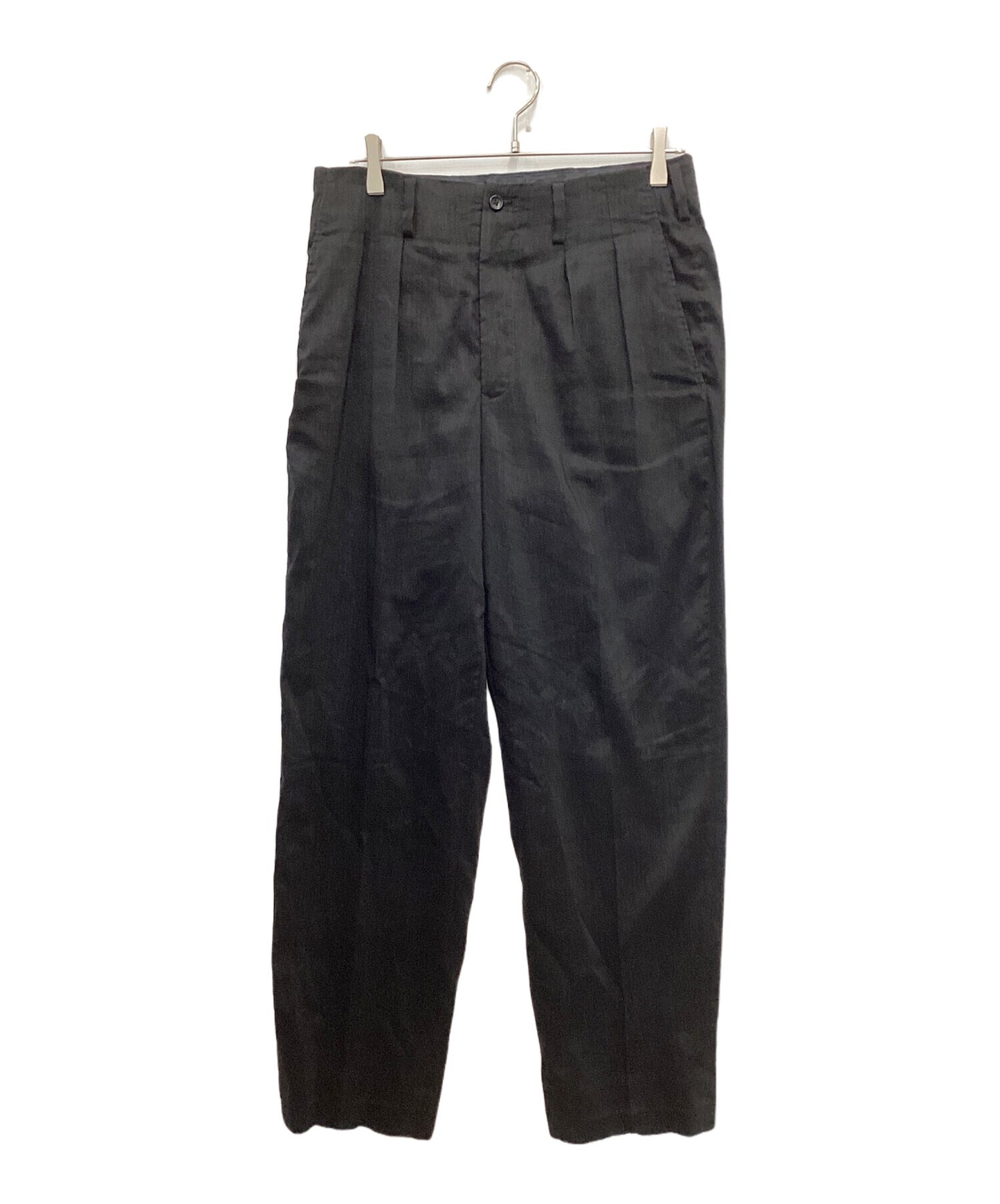 [Pre-owned] Yohji Yamamoto COSTUME D'HOMME two-tuck pants HD-P83-350