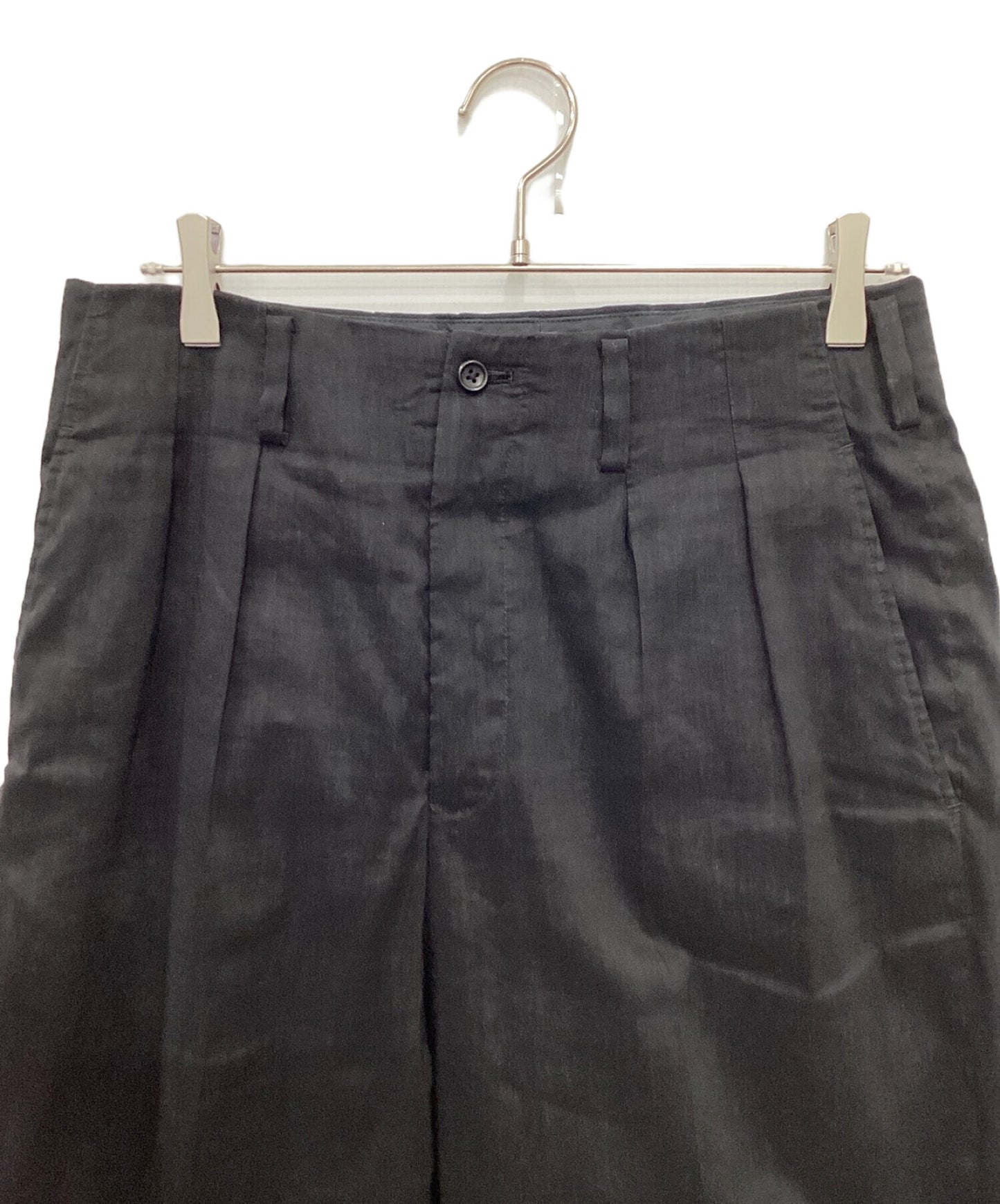 [Pre-owned] Yohji Yamamoto COSTUME D'HOMME two-tuck pants HD-P83-350