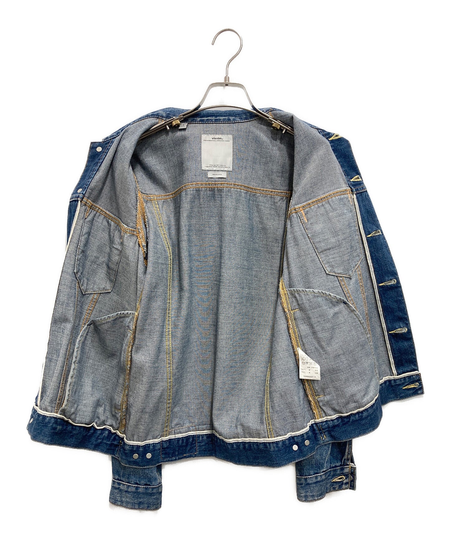 [Pre-owned] VISVIM denim jacket 0114205006004