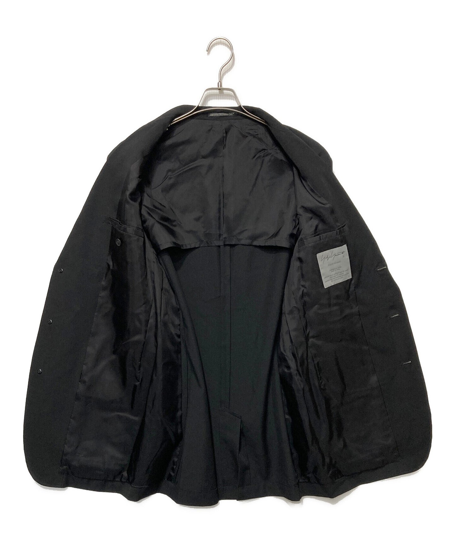 [Pre-owned] Yohji Yamamoto pour homme Box pocket JKT back nuki HG-J46-100