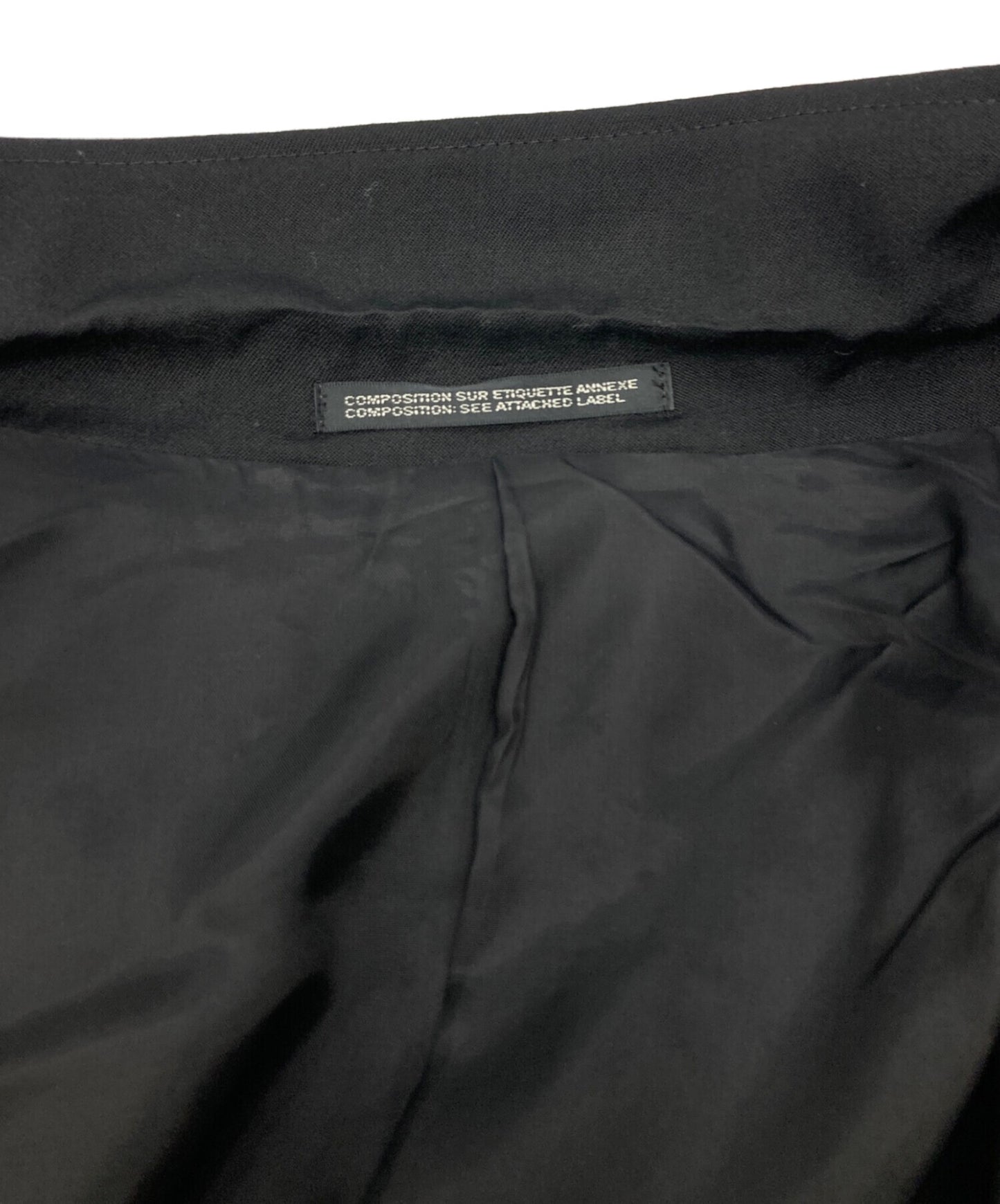 [Pre-owned] Yohji Yamamoto pour homme Box pocket JKT back nuki HG-J46-100