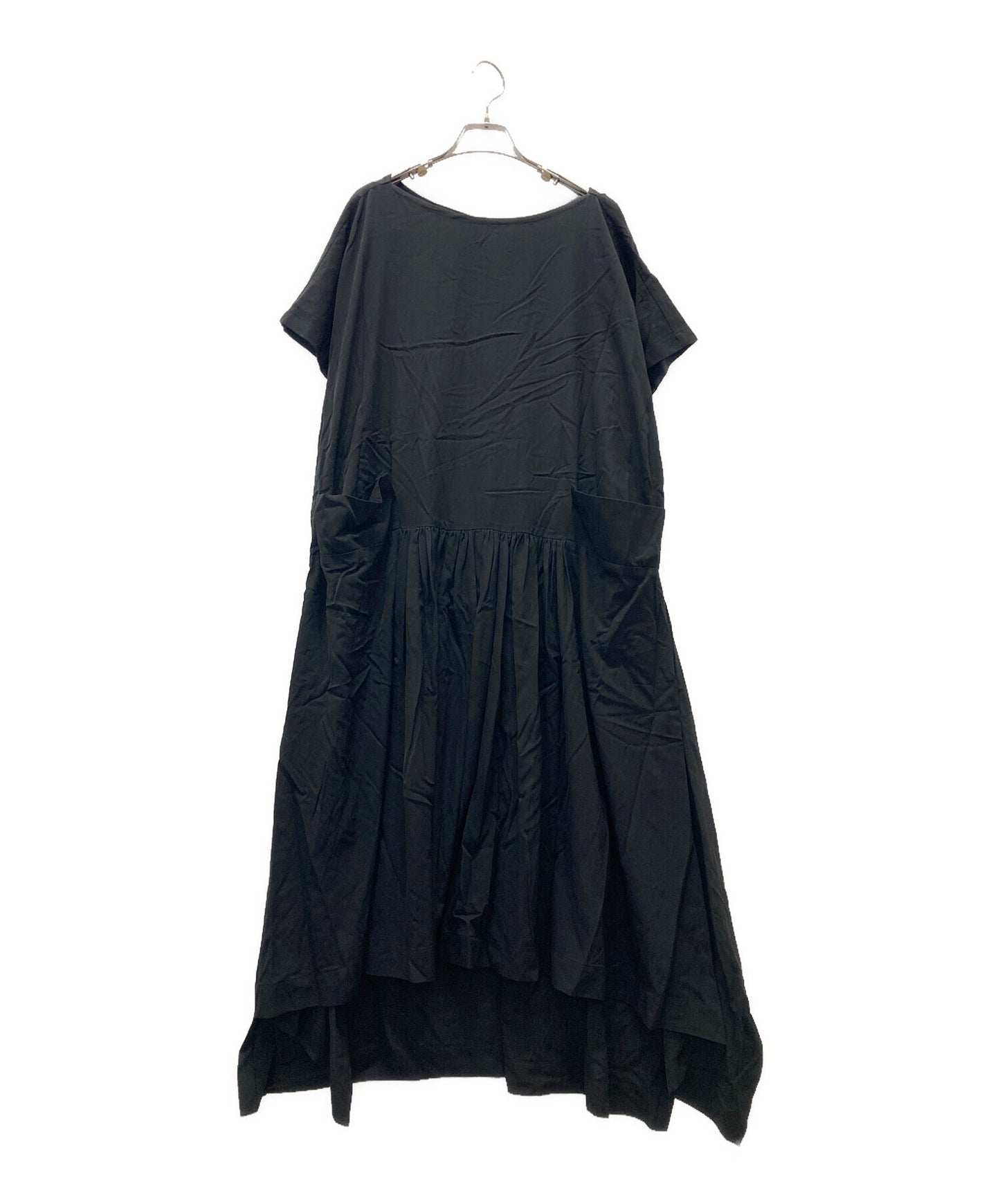 [Pre-owned] LIMI feu Cu/C Gaber Square-Switched Dress LR-D15-201