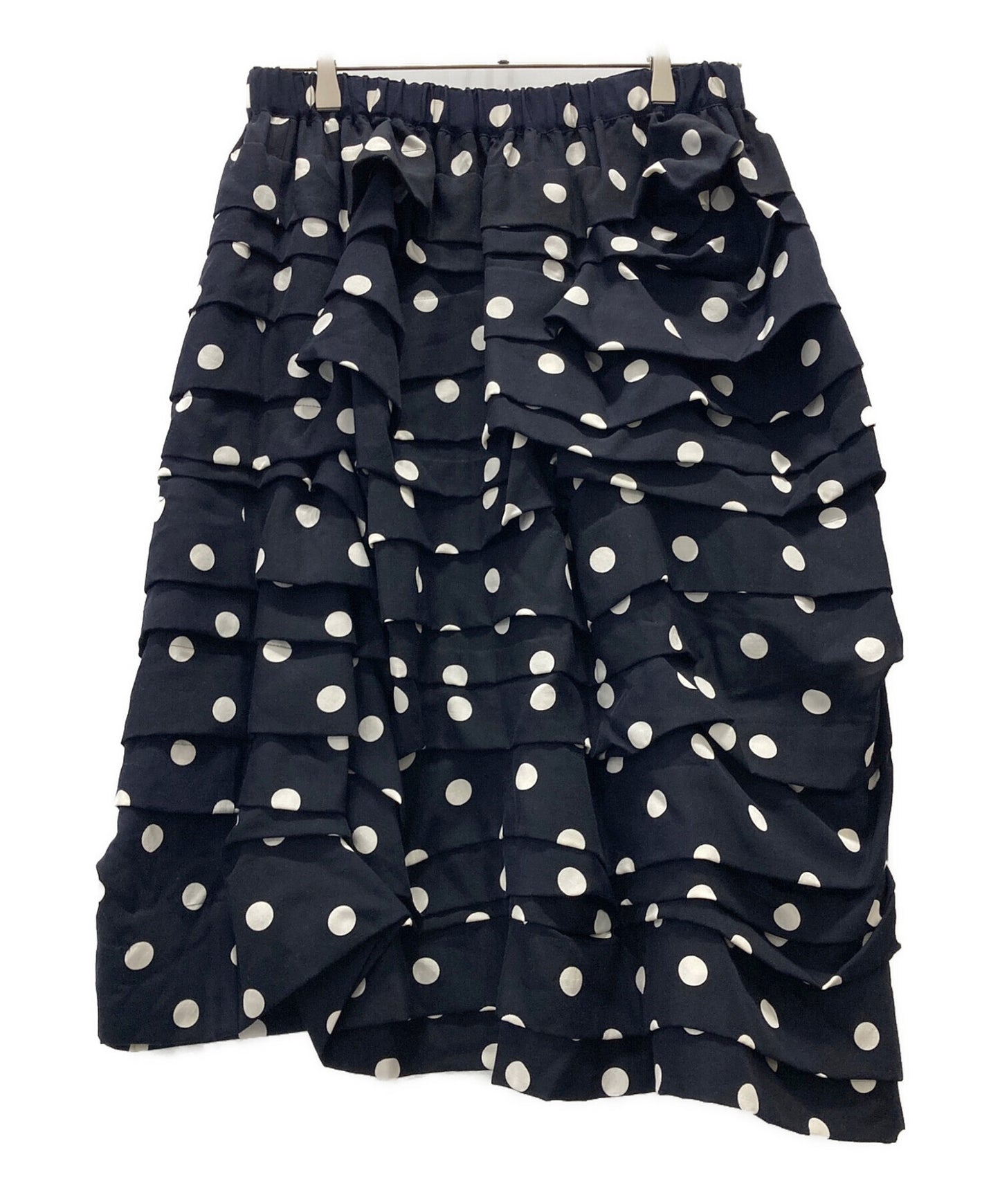 [Pre-owned] COMME des GARCONS Dot Tiered Skirt GS-S012