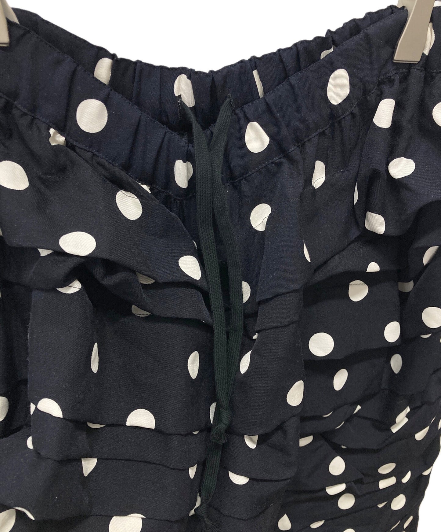 [Pre-owned] COMME des GARCONS Dot Tiered Skirt GS-S012