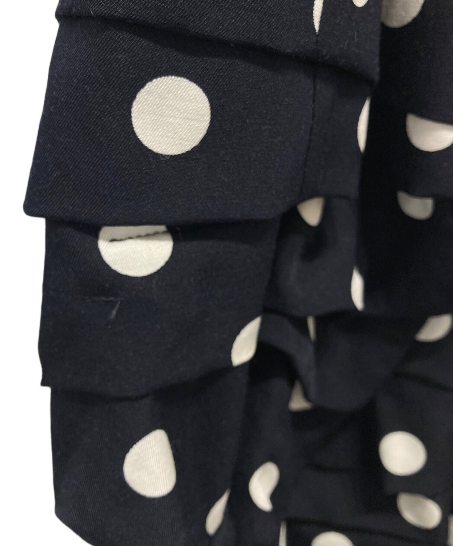 [Pre-owned] COMME des GARCONS Dot Tiered Skirt GS-S012