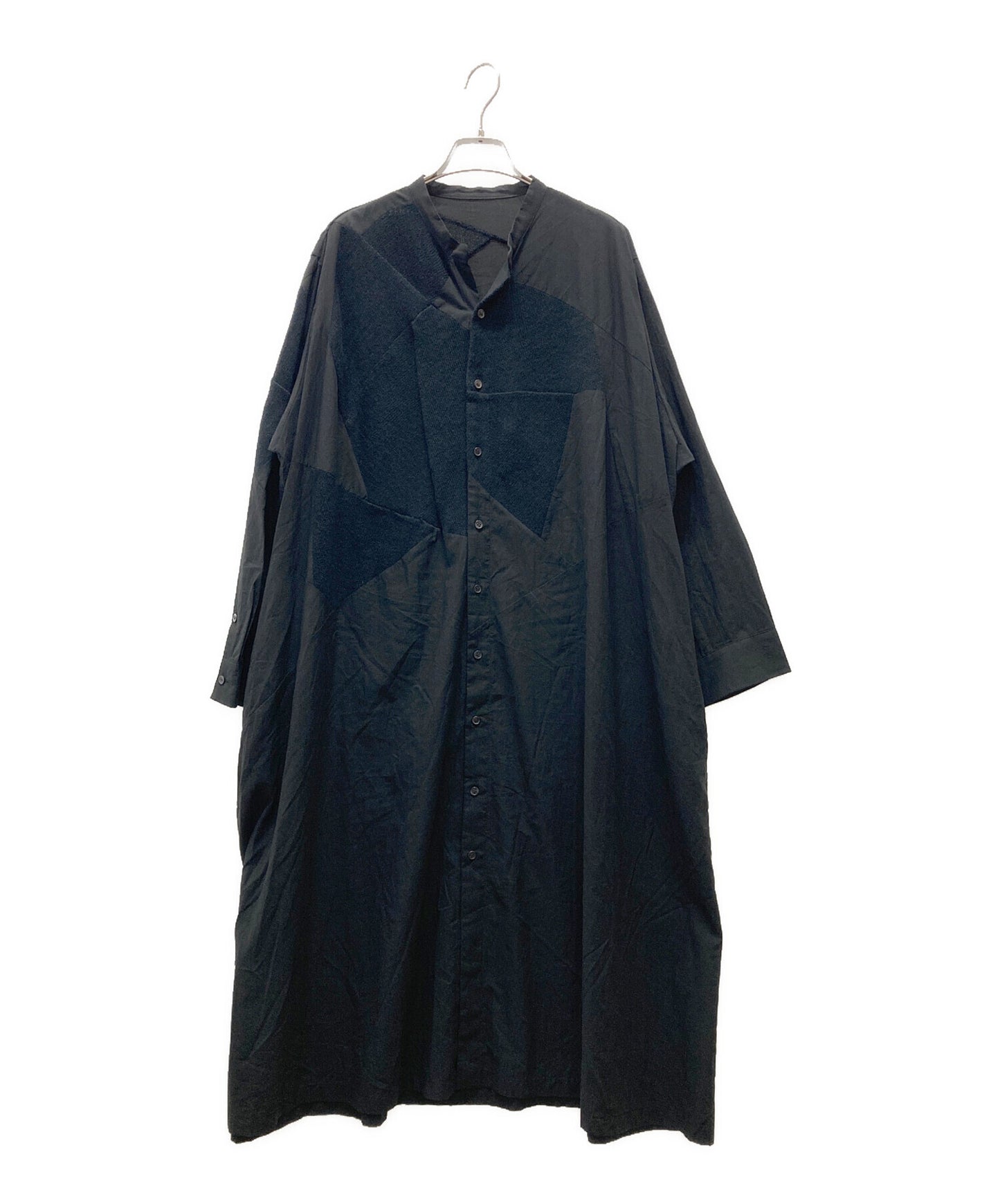 [Pre-owned] B Yohji Yamamoto Band Collar Shirt Dress NN-B61-002