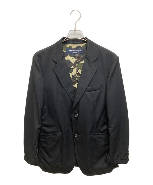 [Pre-owned] COMME des GARCONS HOMME Tailored jacket with camouflage lining HR-J101/AD2016