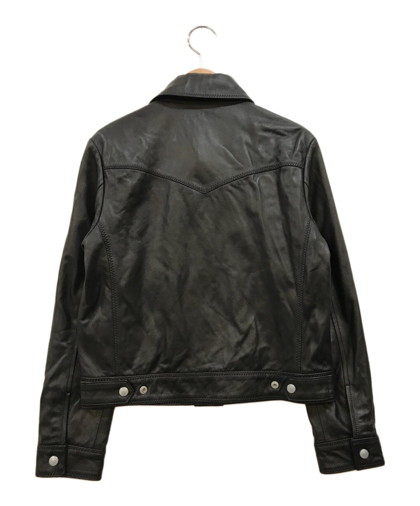 [Pre-owned] Hysteric Glamour Lamb Leather Compact Jacket 01231LB01