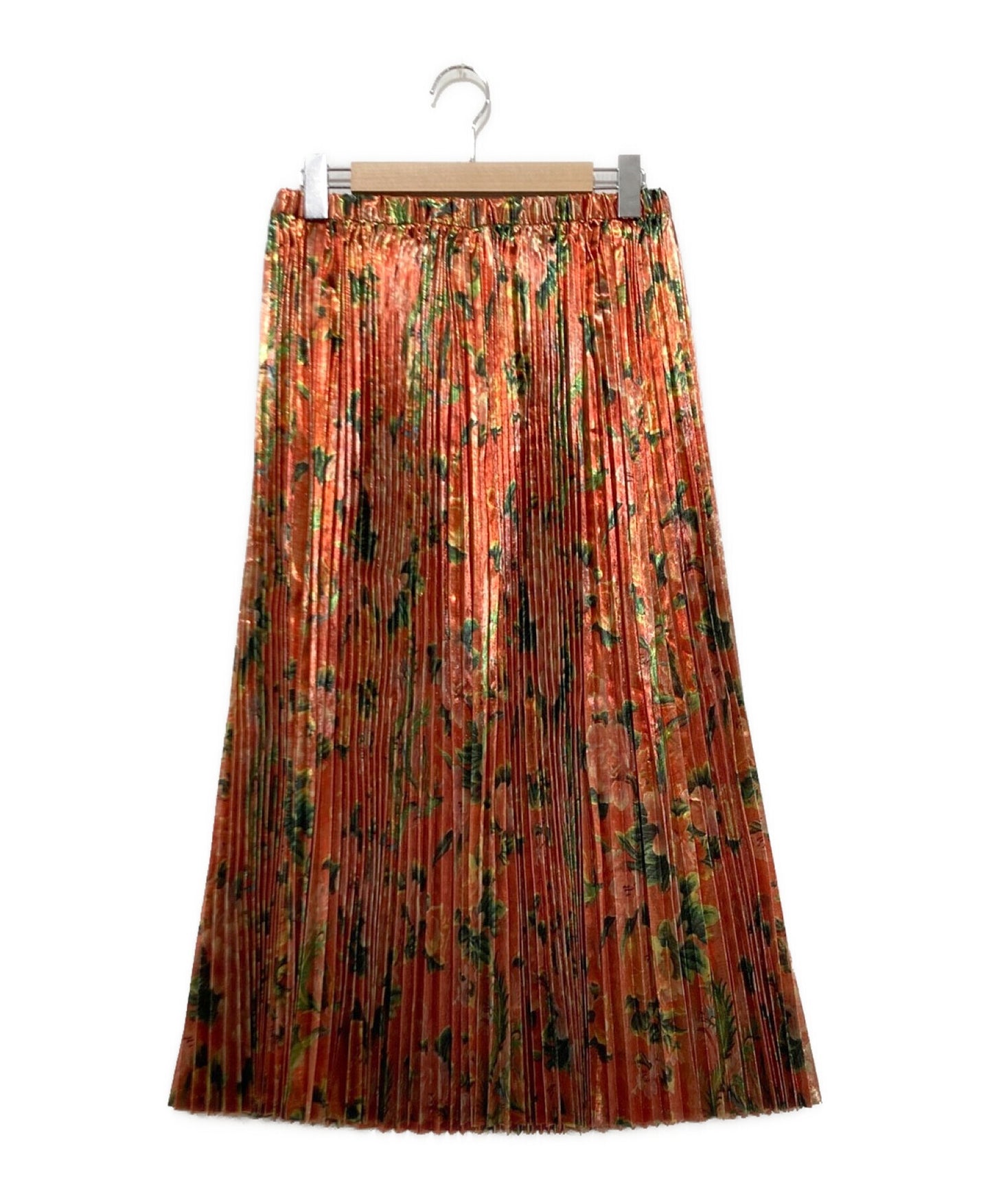 [Pre-owned] JUNYA WATANABE COMME des GARCONS Floral Print Pleated Skirt JI-S022 / 22SS.