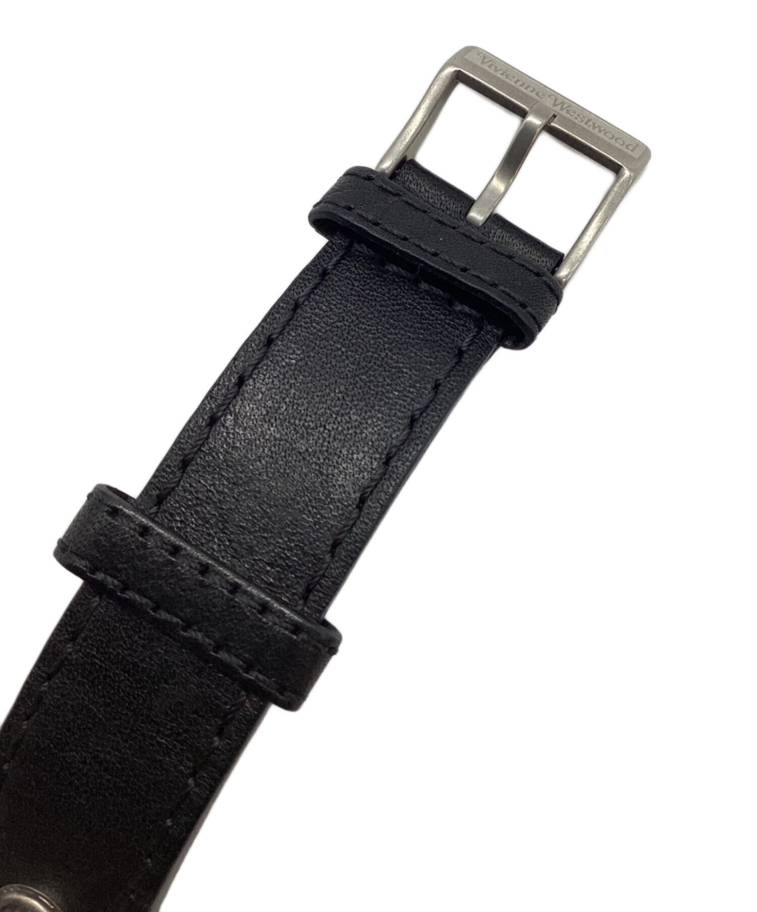 【Vivienne Westwood】腕時計 レザー ベルト VV012BK Pre-owned] Vivienne Westwood Leather Strap Watch VV012BK – Archive