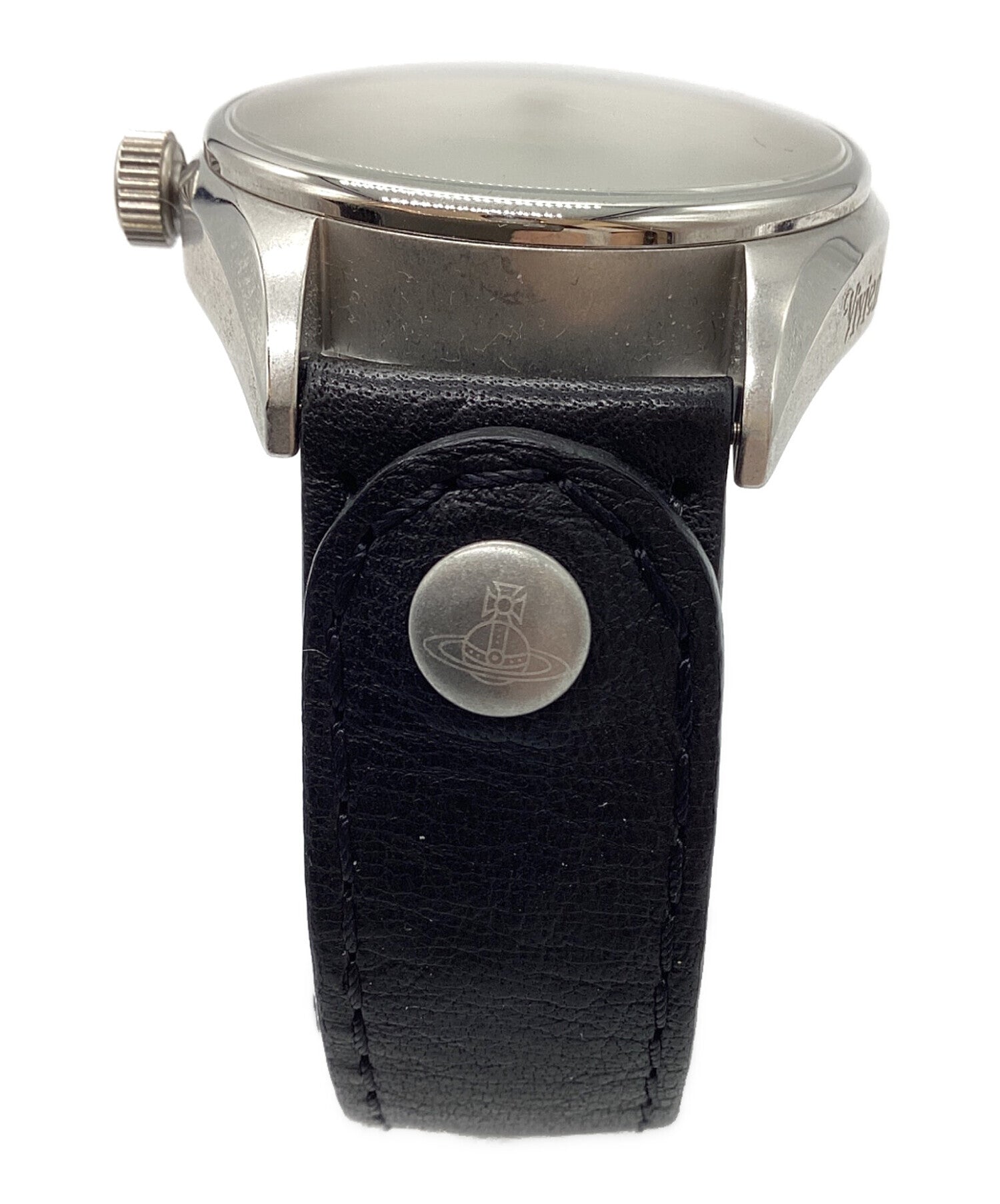 Pre-owned] Vivienne Westwood Leather Strap Watch VV012BK – Archive