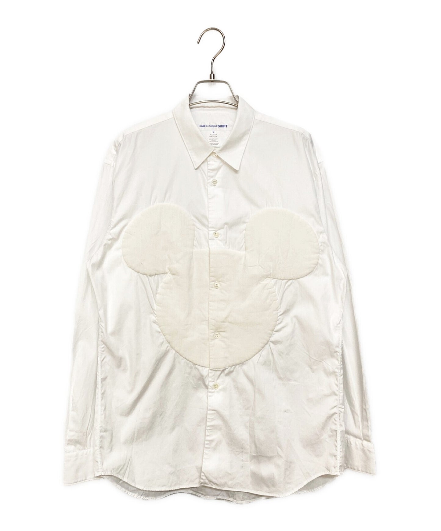 [Pre-owned] COMME des GARCONS SHIRT Mousseline Mickey Silhouette Shirt FK-B028