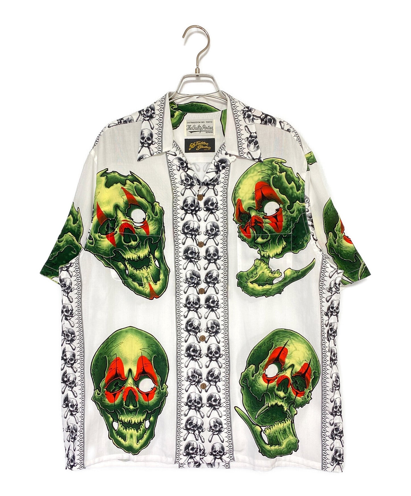 [Pre-owned] WACKO MARIA 56 TATTOO STUDIO / S/S HAWAIIAN SHIRT ( TYPE-1 )