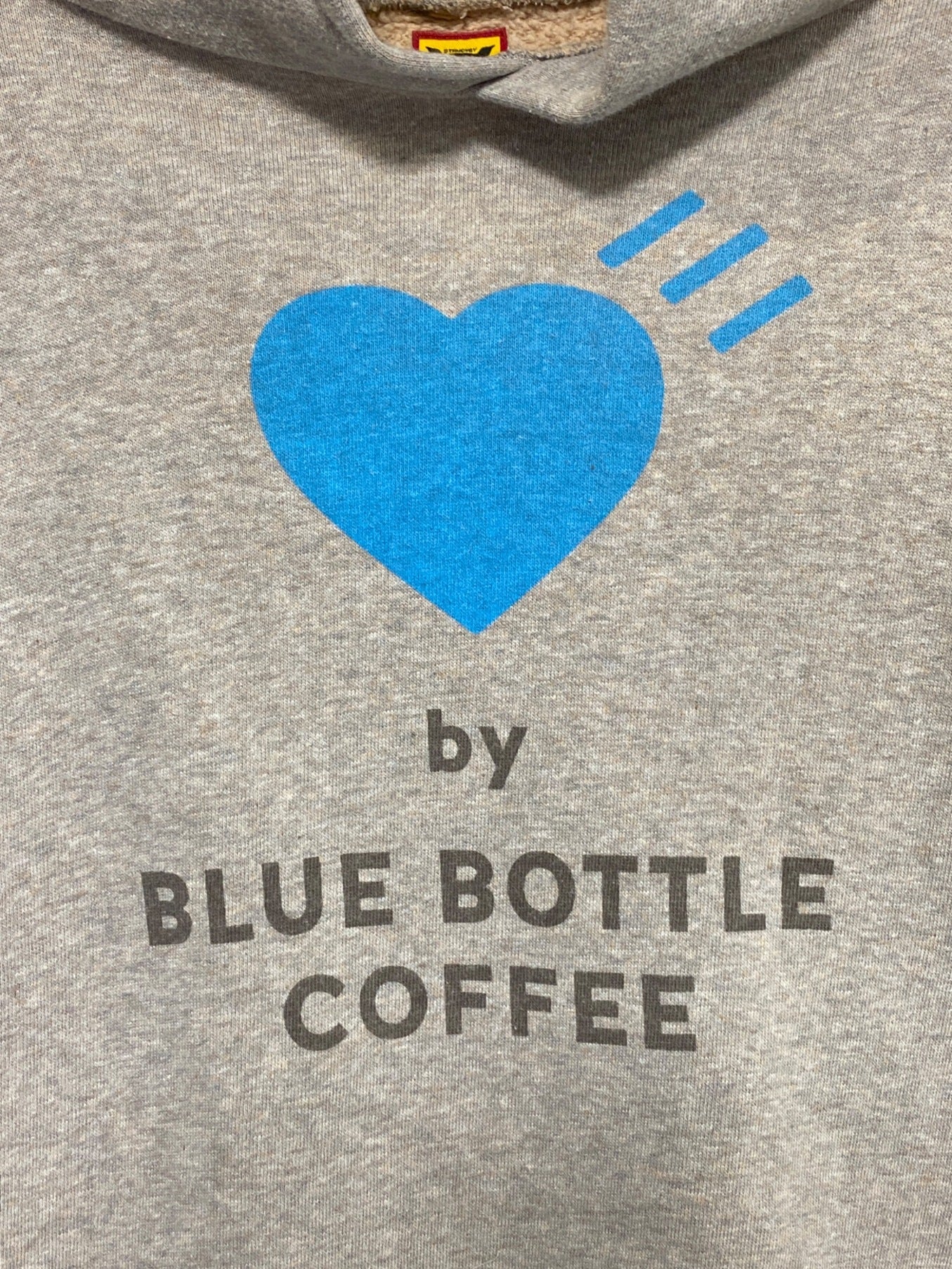 [Pre-owned] HUMAN MADE HOODED SWEATSHIRT BLUE BOTTLE COFFEE ( Hooded sweatshirt blue bottle coffee )