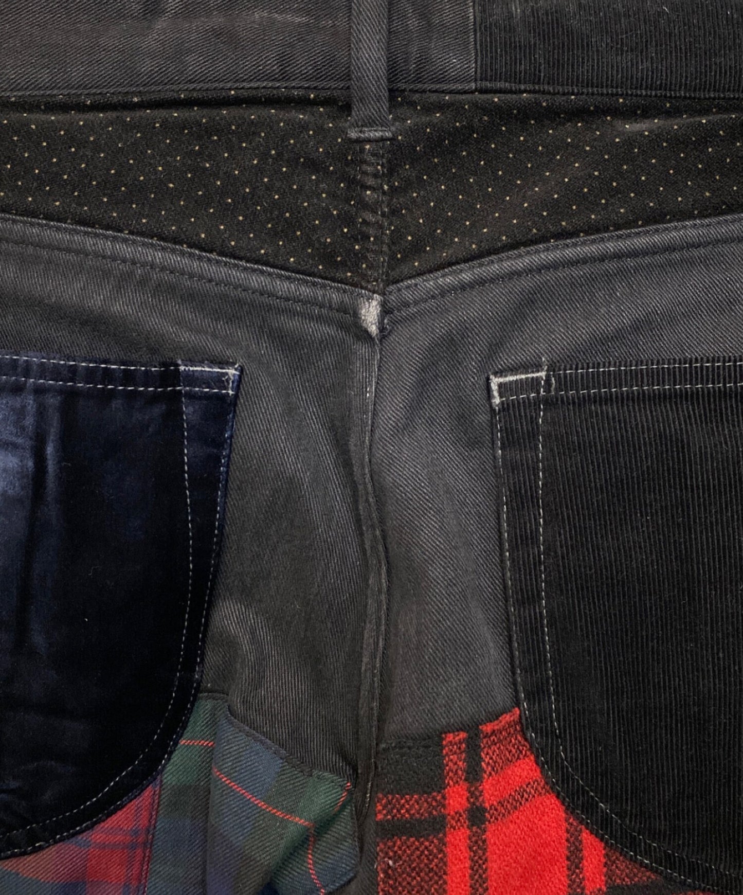 [Pre-owned] COMME des GARCONS JUNYA WATANABE MAN Patchwork design denim WH-P013