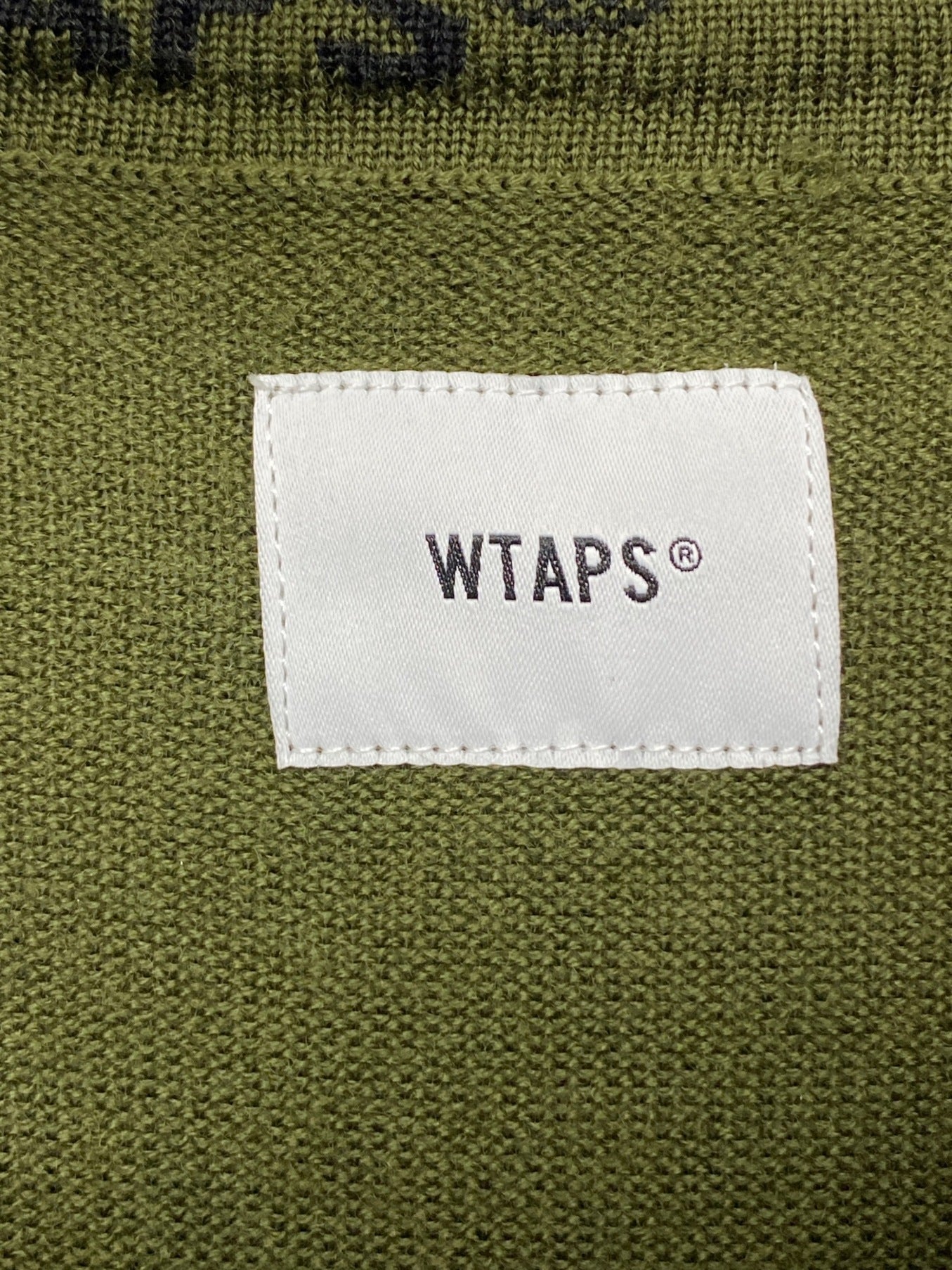 [Pre-owned] WTAPS DECK/SWEATER/WOOL ( Deck Sweater Wool ) 202MADT-KNM01