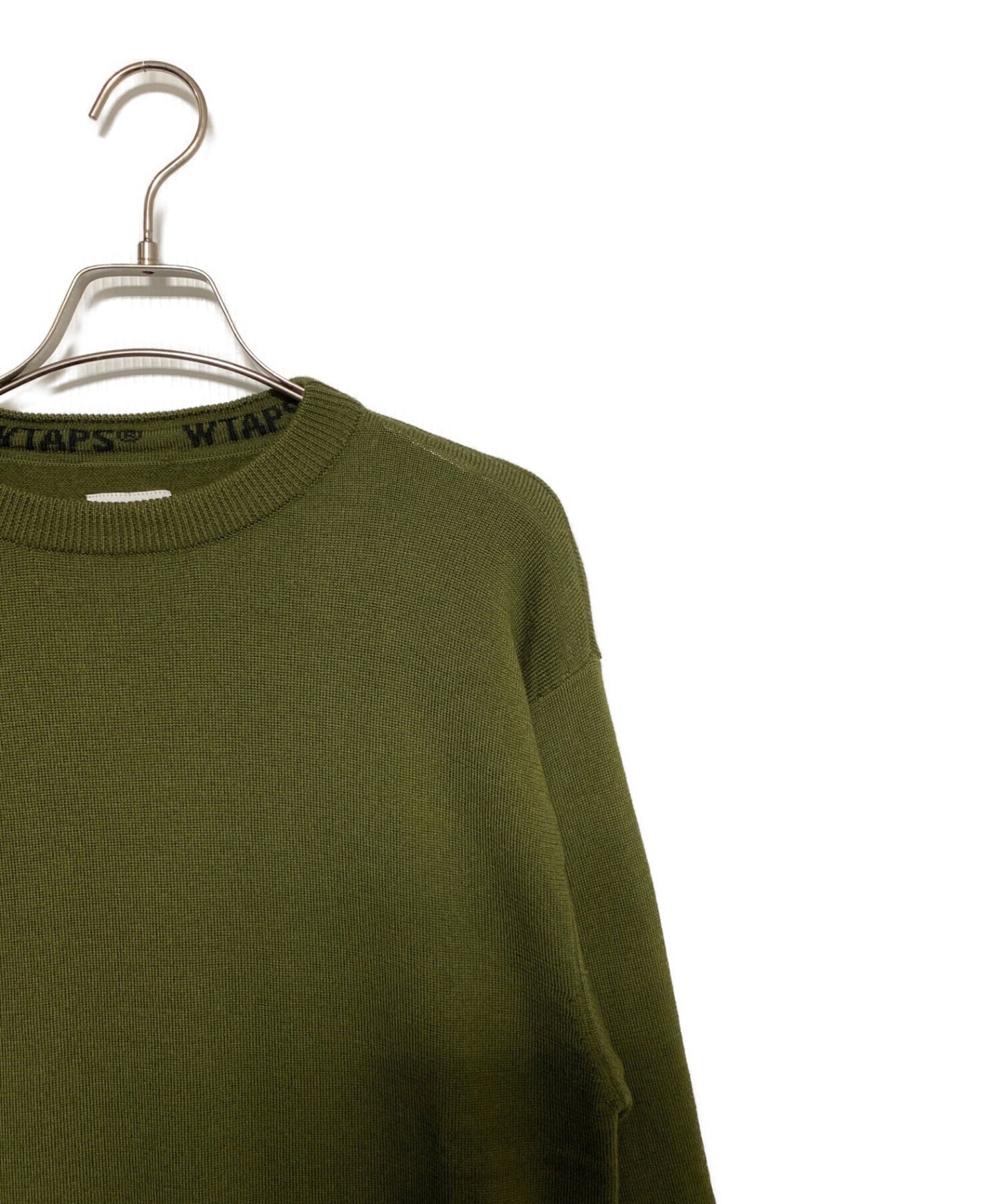 [Pre-owned] WTAPS DECK/SWEATER/WOOL ( Deck Sweater Wool ) 202MADT-KNM01