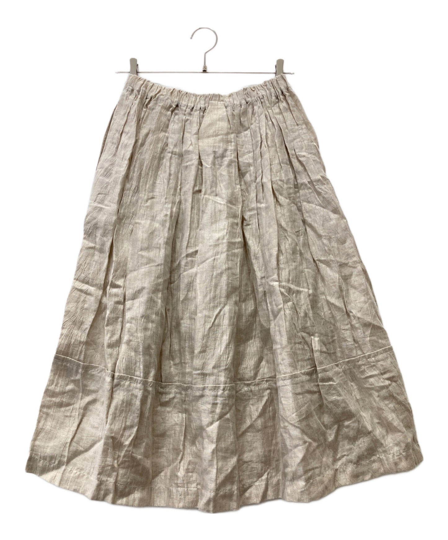 [Pre-owned] tricot COMME des GARCONS Linen Gather Skirt TG-S015