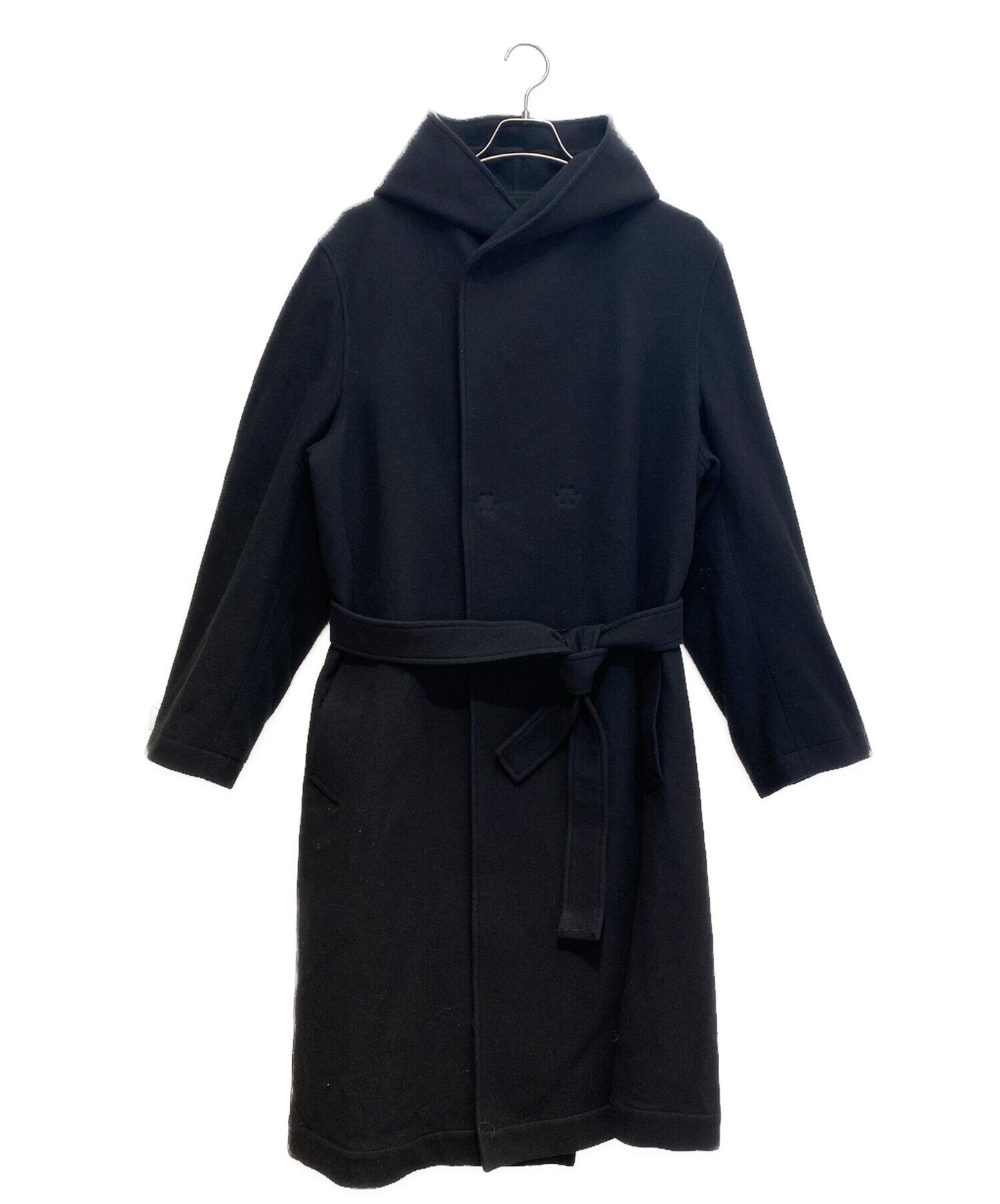 [Pre-owned] REGULATION Yohji Yamamoto 15AW Wool Hooded Coat HY-C51-141