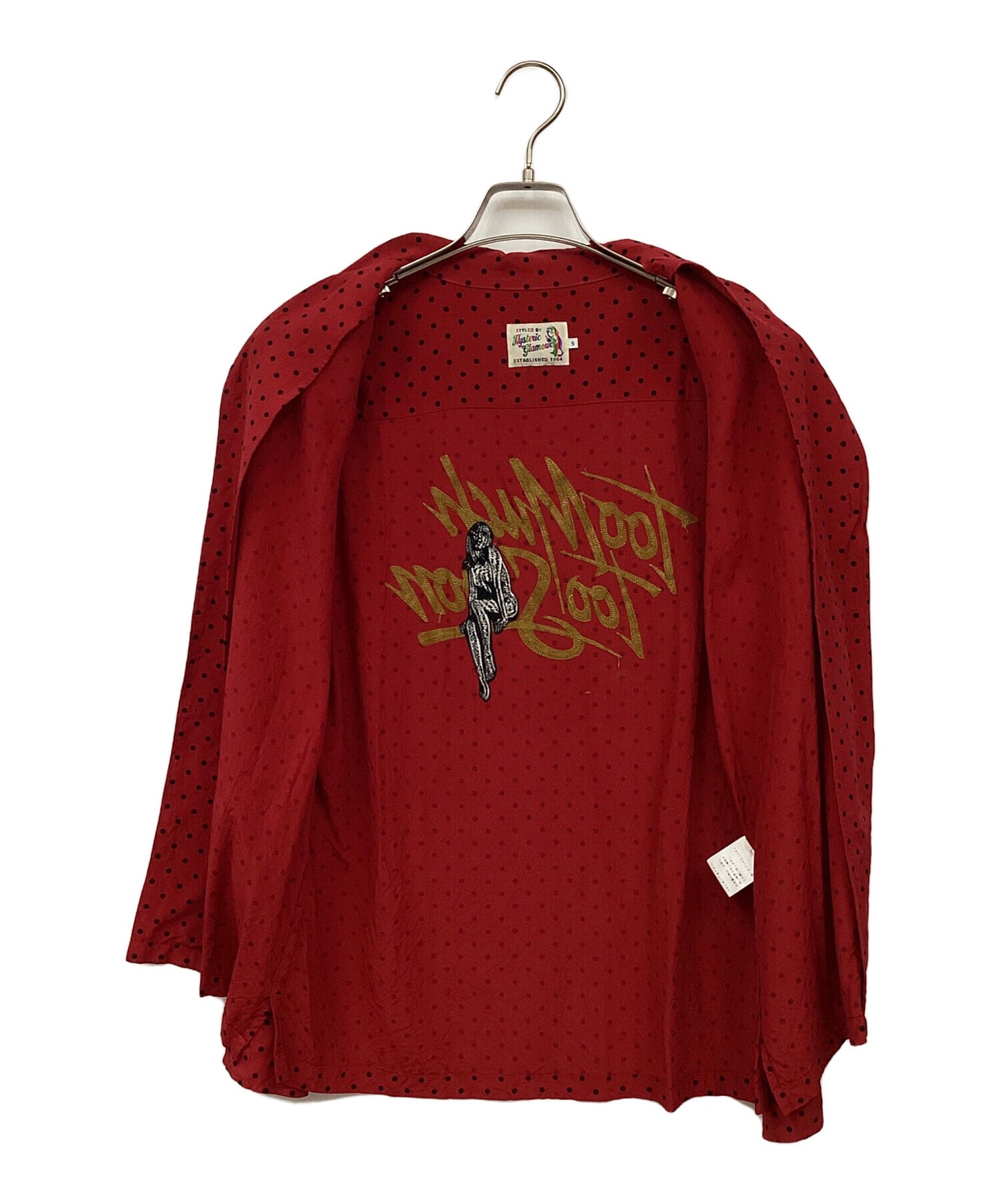[Pre-owned] Hysteric Glamour dot shirt 02191AH02