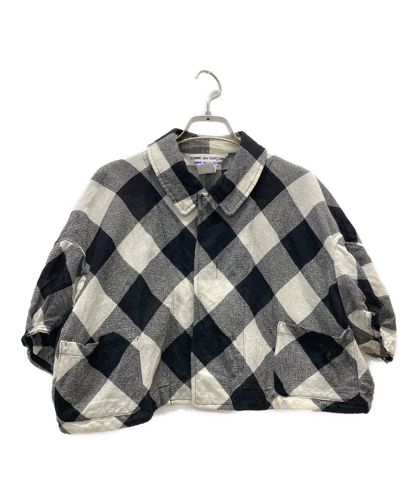 [Pre-owned] COMME des GARCONS COMME des GARCONS checked shirt jacket S13J013