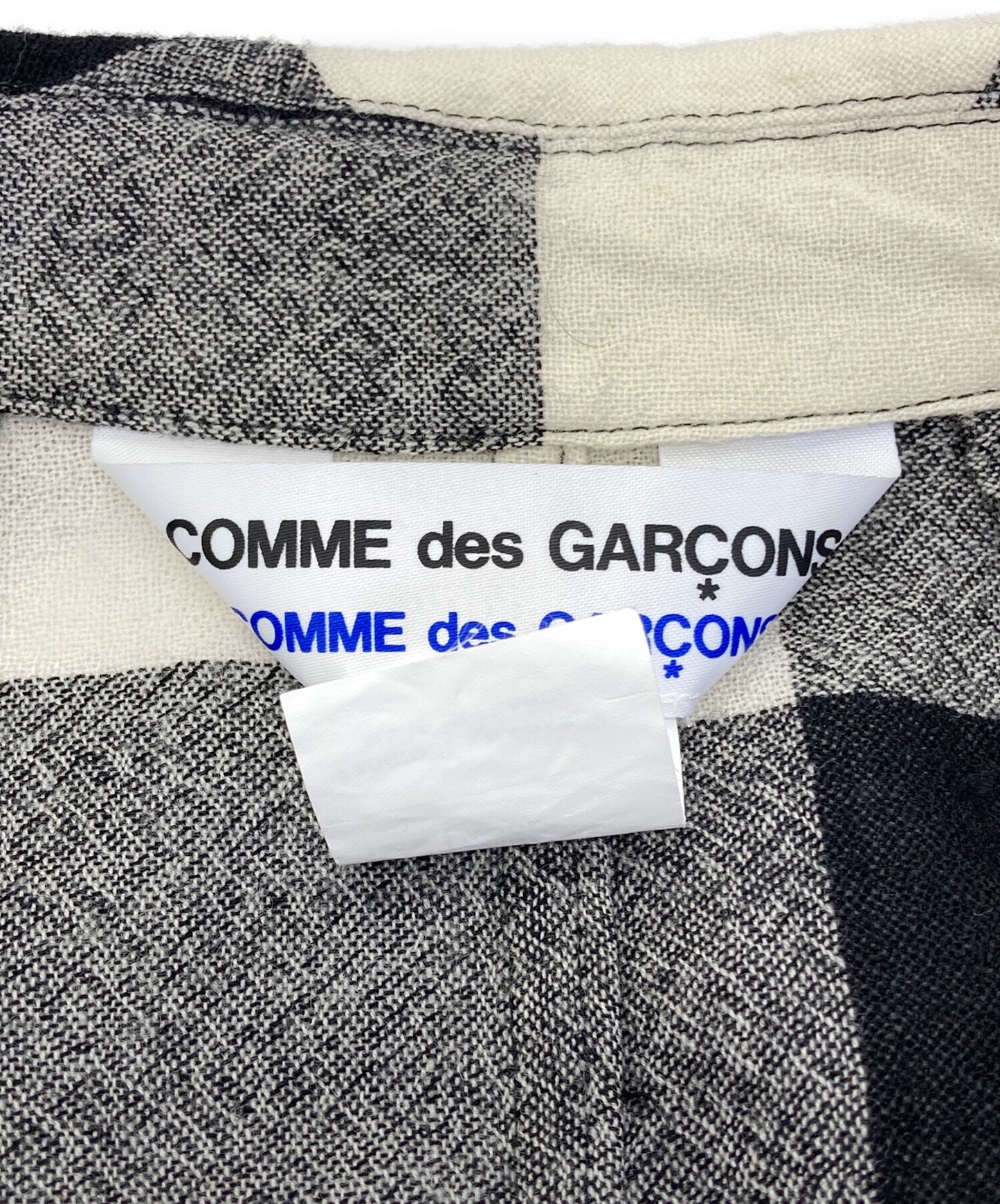 [Pre-owned] COMME des GARCONS COMME des GARCONS checked shirt jacket S13J013