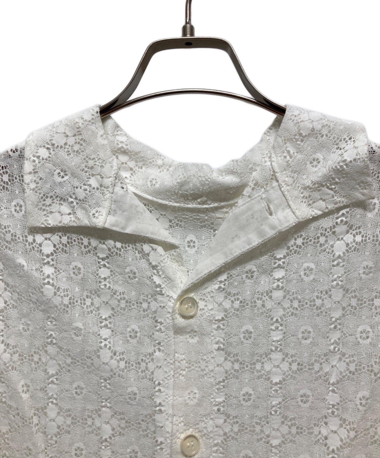 [Pre-owned] tricot COMME des GARCONS Lace Shirt Dress TG-O013 / AD2020