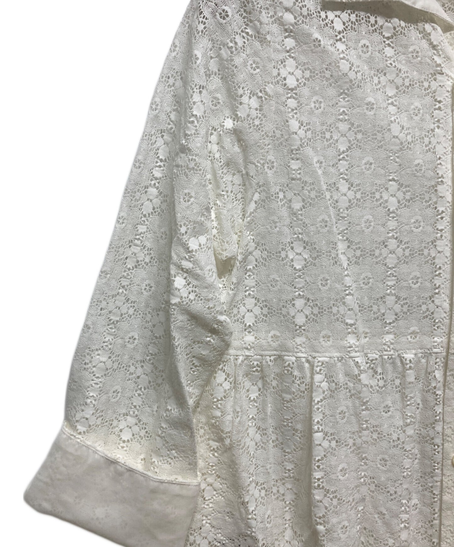 [Pre-owned] tricot COMME des GARCONS Lace Shirt Dress TG-O013 / AD2020