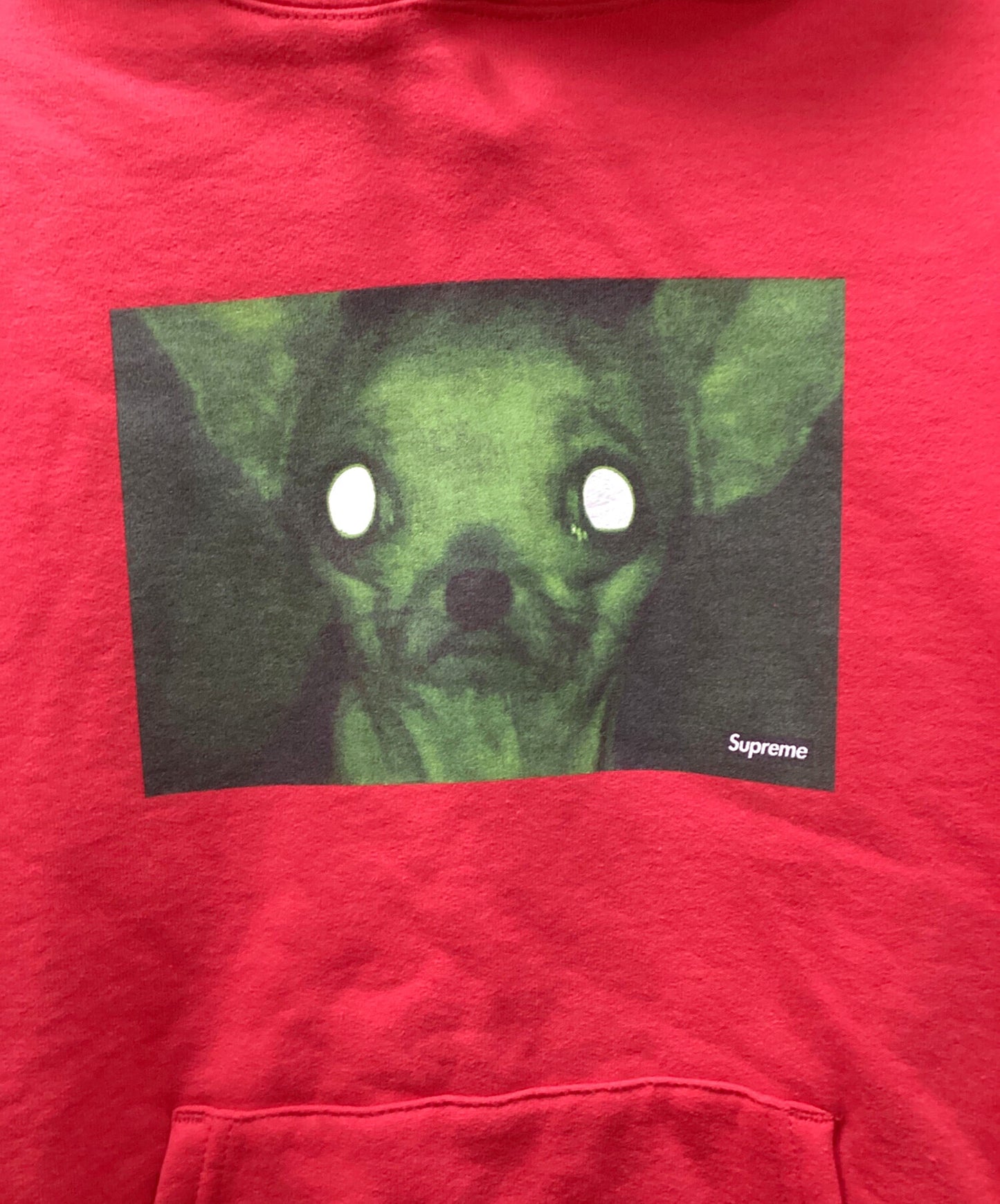 [Pre-owned] SUPREME Chris Cunningham Chihuahua Hooded Sweatshirt