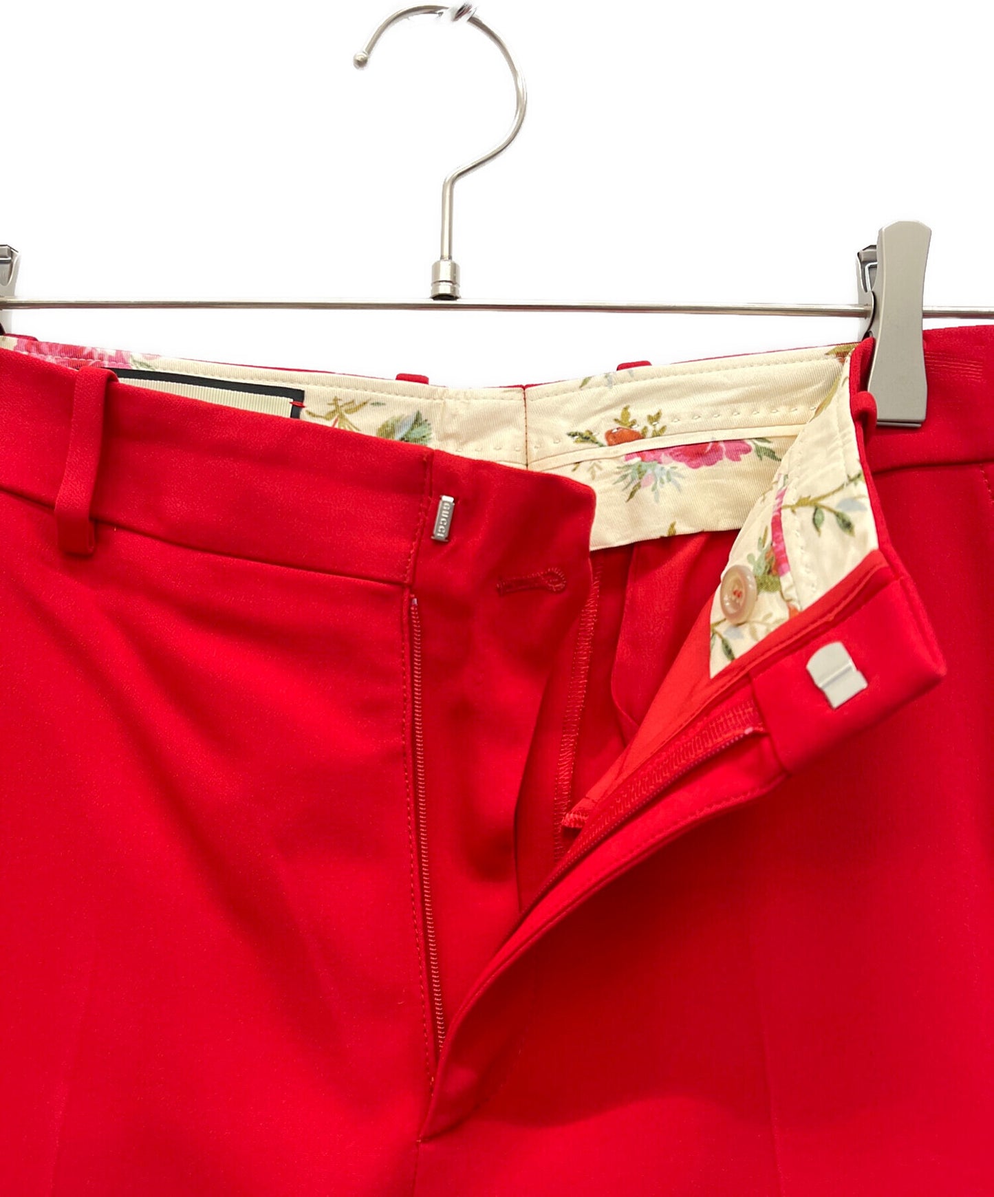 [Pre-owned] GUCCI Crop Flare Tailored Trousers 497762