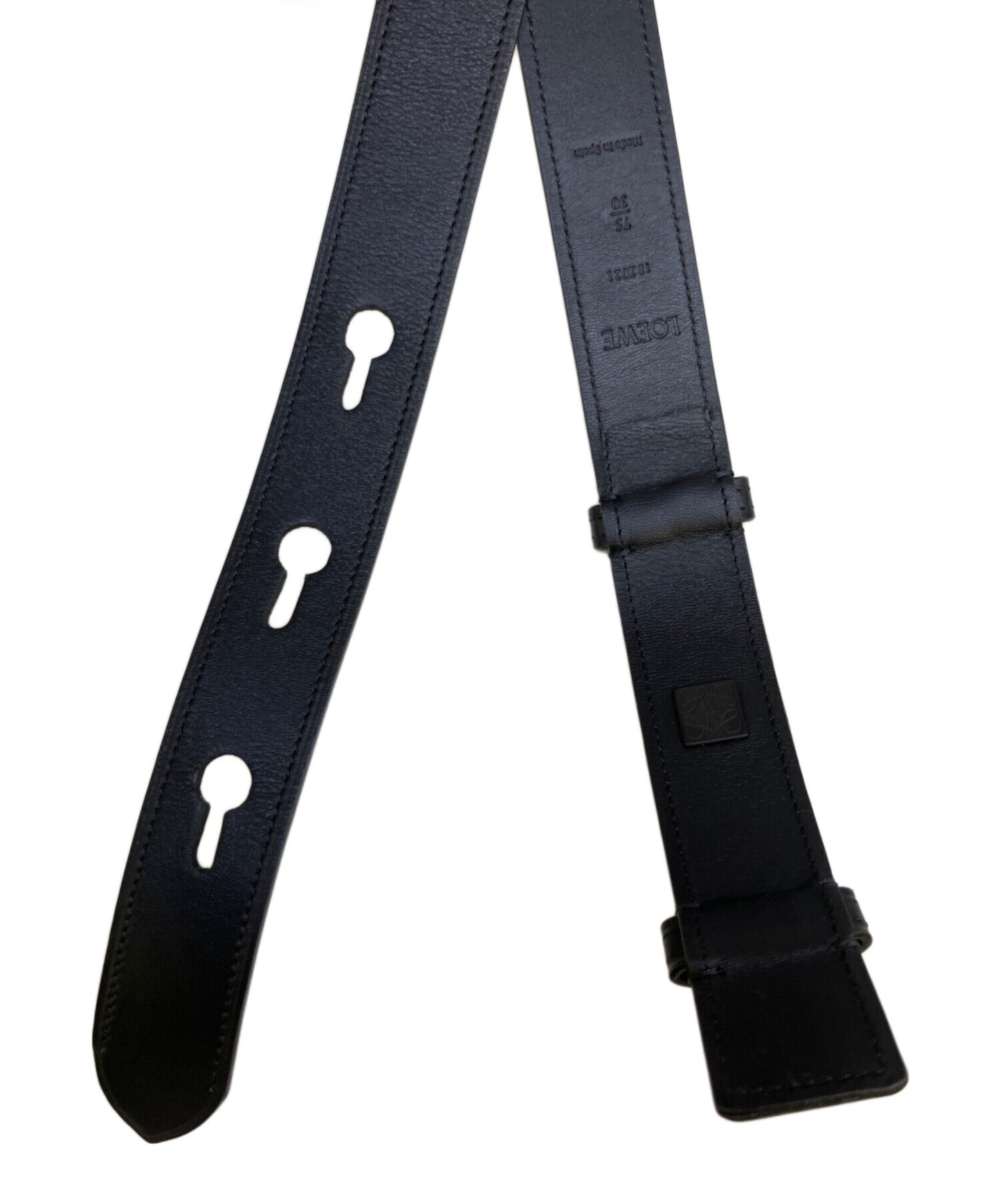 [Pre-owned] LOEWE leather belt