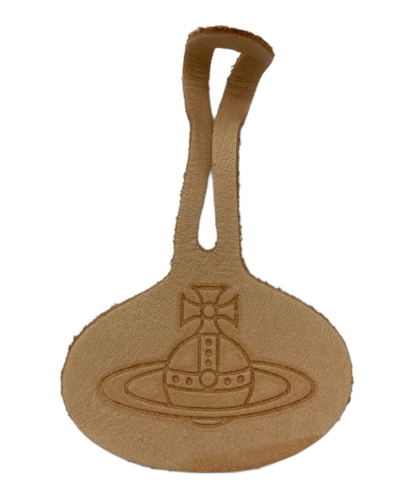 [Pre-owned] Vivienne Westwood Raffia Hat with Orb Logo Tag