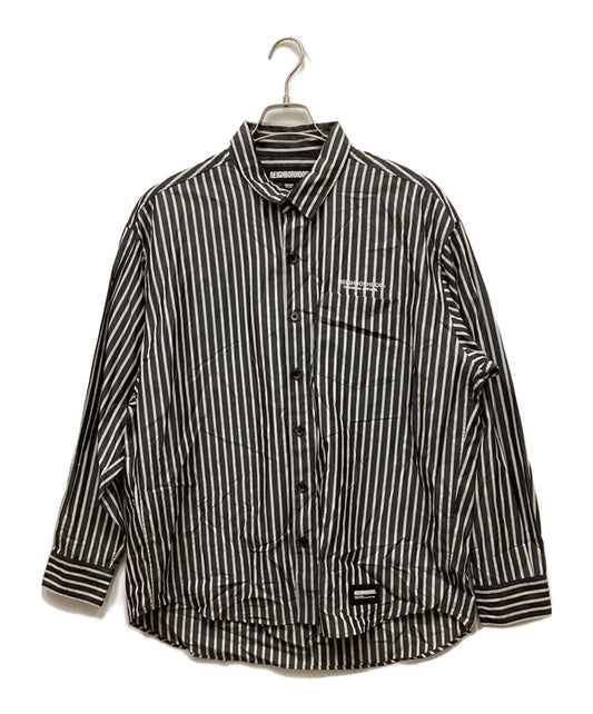 [Pre-owned] NEIGHBORHOOD STRIPE SHIRT LS 241AQNH-SHM02