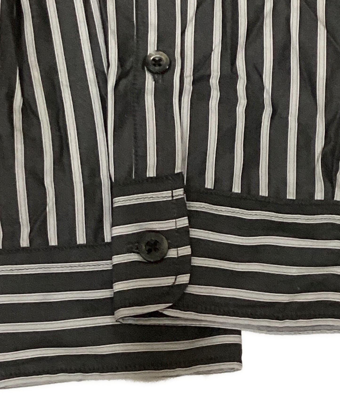 [Pre-owned] NEIGHBORHOOD STRIPE SHIRT LS 241AQNH-SHM02