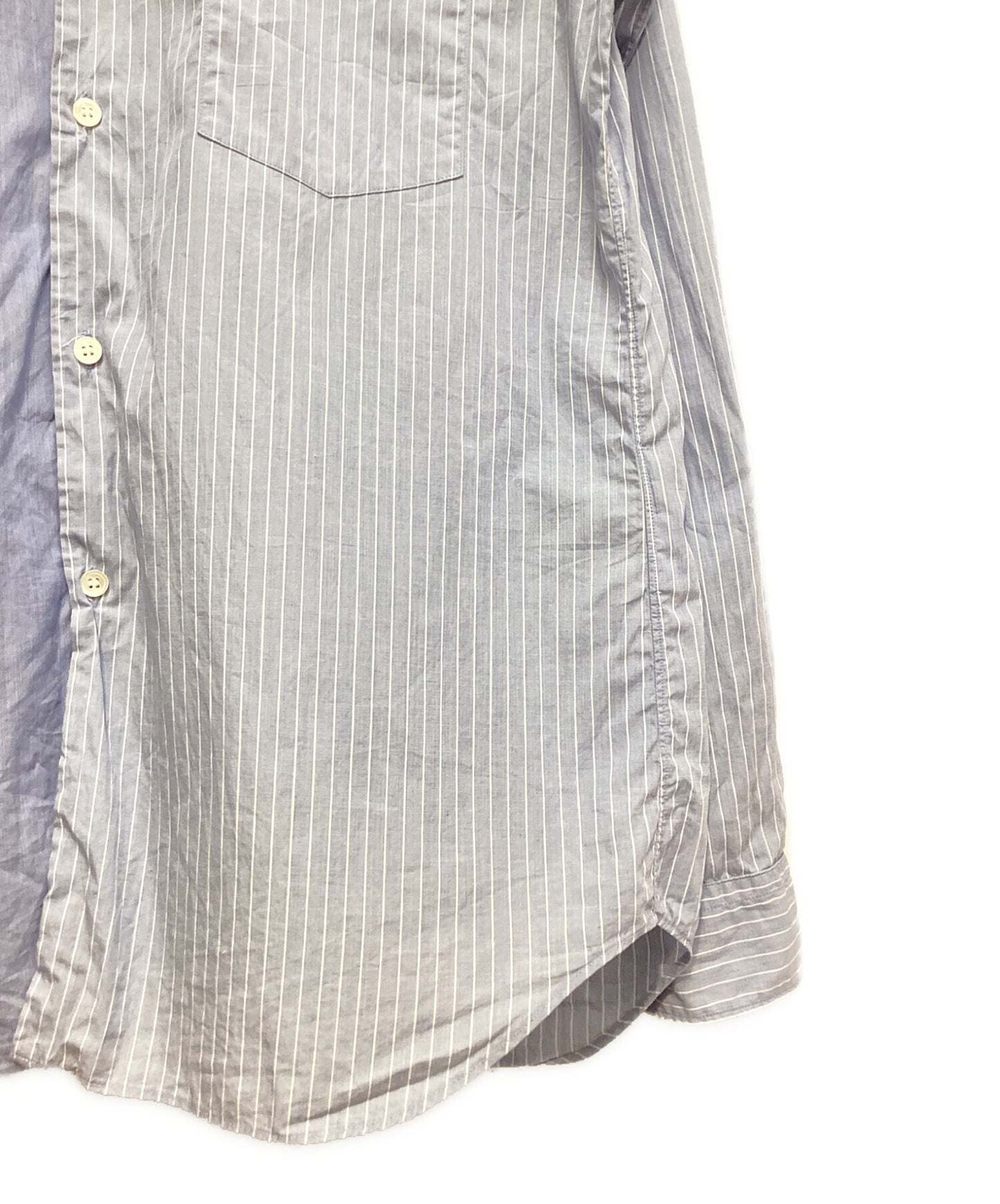 [Pre-owned] COMME des GARCONS HOMME DEUX Stripe switchover shirt AD2022 DJ-B028