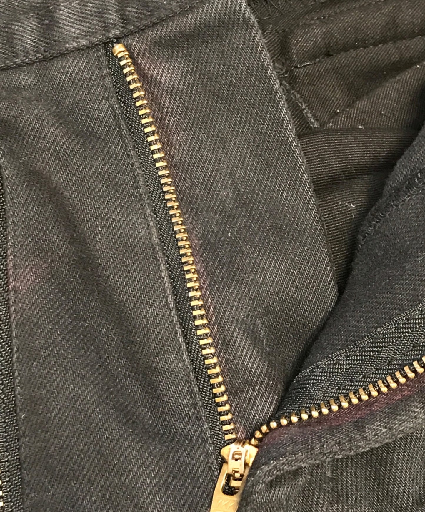 [Pre-owned] blackmeans zipped denim pants 945-72gp06-14