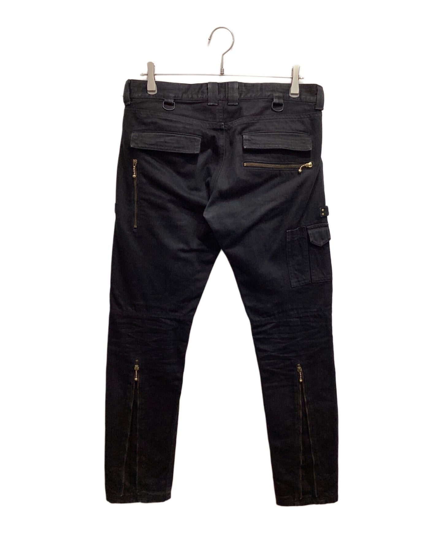 [Pre-owned] blackmeans Bondage pants Zip denim pants 945-67GP06-6