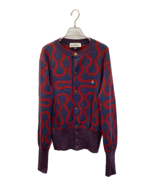 [Pre-owned] Vivienne Westwood SQUIGGLE LADY CARDI LIGHT/Jacquard Cardigan