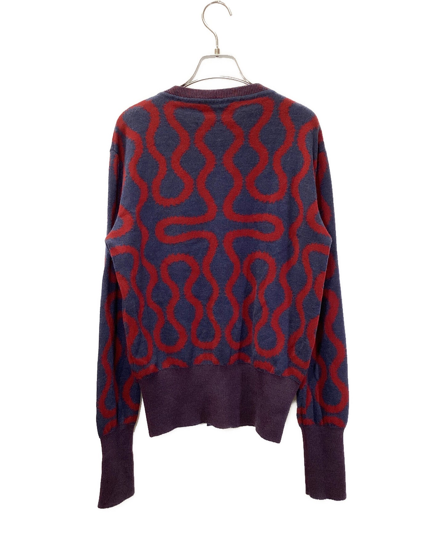 [Pre-owned] Vivienne Westwood SQUIGGLE LADY CARDI LIGHT/Jacquard Cardigan