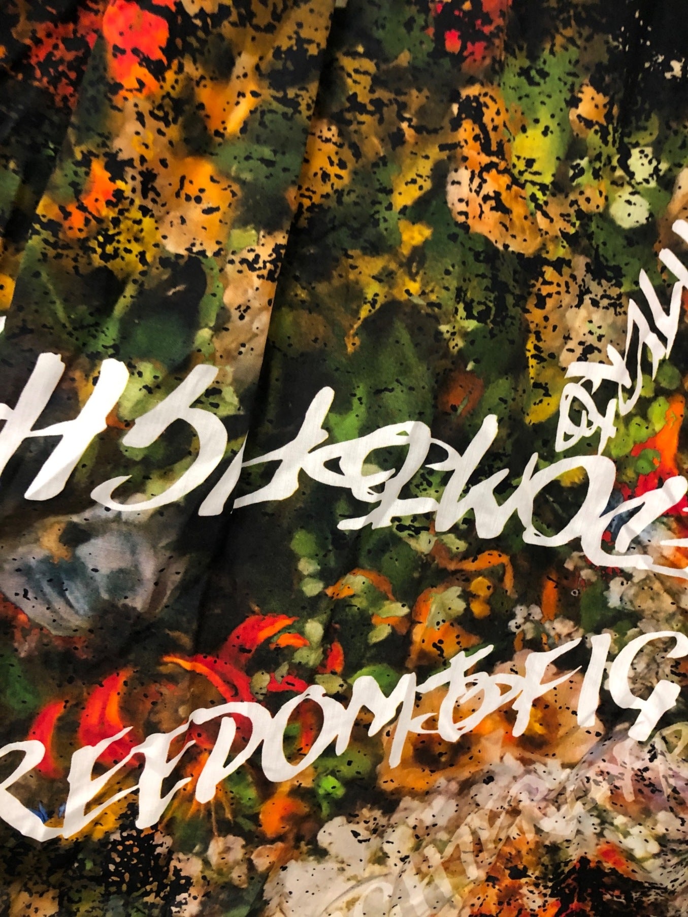 [Pre-owned] Vivienne Westwood RED LABEL FREEDOM FIGHTER FLOWER blouse 16-12-822018