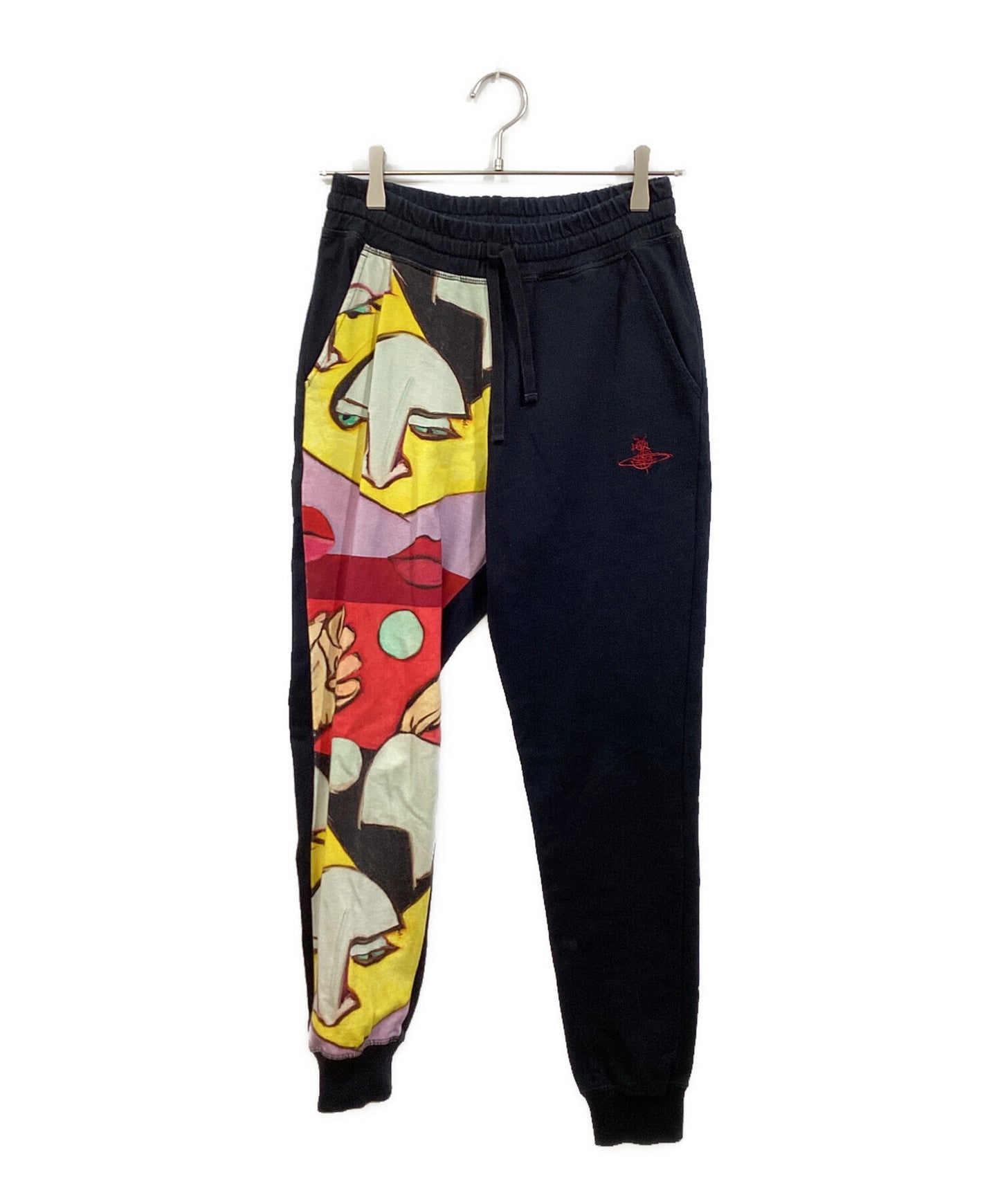 [Pre-owned] Vivienne Westwood Graphic Print Track Pants