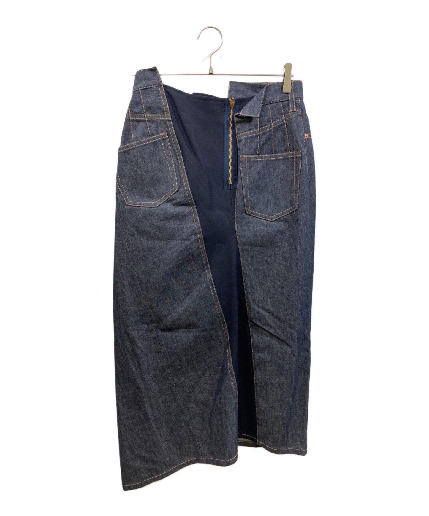 [Pre-owned] JUNYA WATANABE COMME des GARCONS Reconstructed Denim Skirt JH-S105 / AD2021