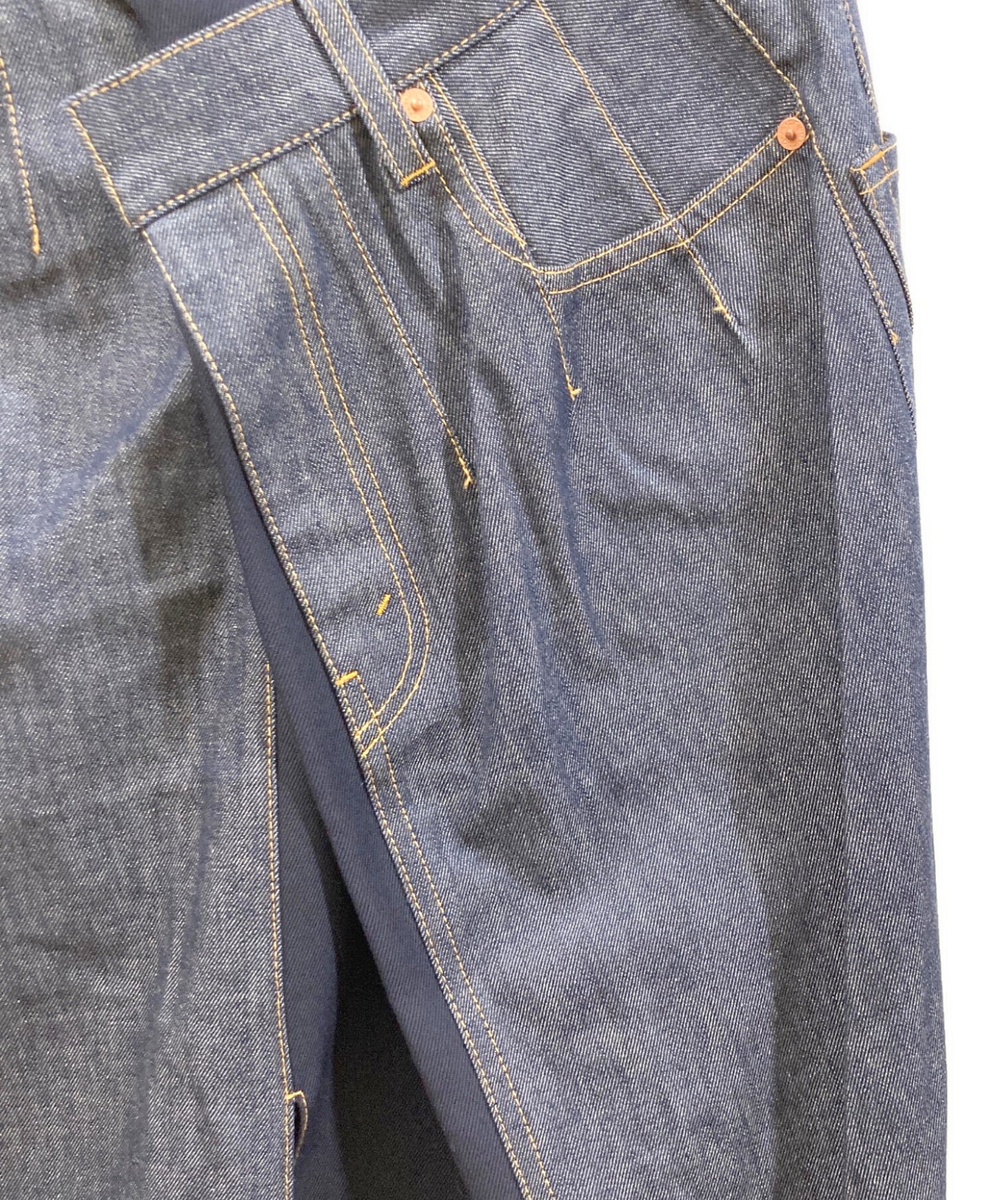 [Pre-owned] JUNYA WATANABE COMME des GARCONS Reconstructed Denim Skirt JH-S105 / AD2021