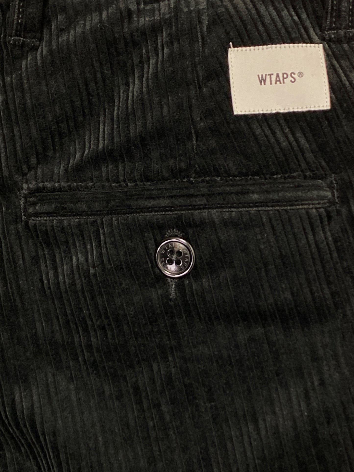 [Pre-owned] WTAPS TUCK 02 CORDUROY TROUSERS 212TQDT-PTM02