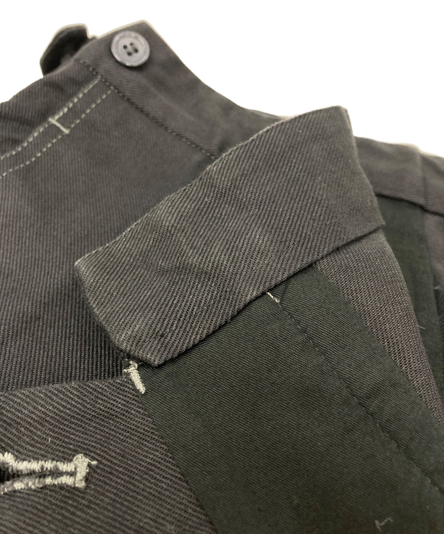 [Pre-owned] COMME des GARCONS SHIRT Cotton twill wide pants S10196