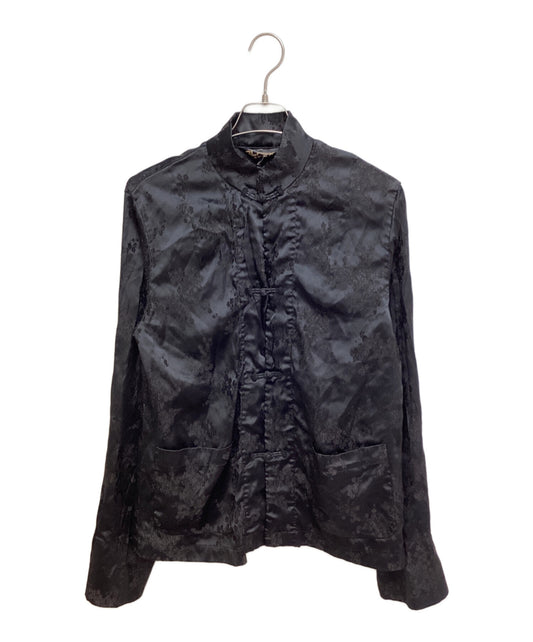 [Pre-owned] BLACK COMME des GARCONS Product-dyed embroidered china jacket 1Q-J029/AD2015