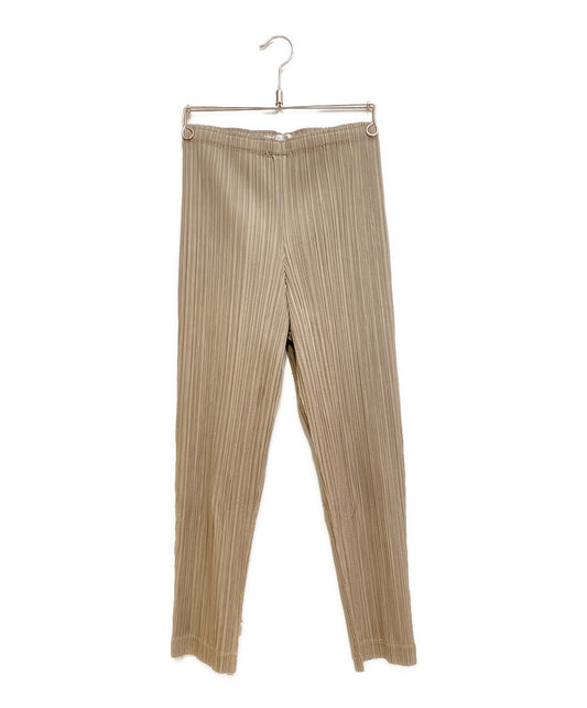 [Pre-owned] PLEATS PLEASE pleated cropped pants PP43-JF402