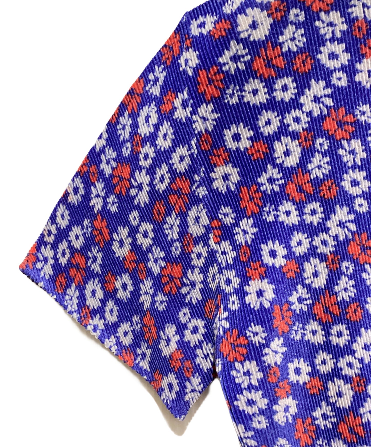 [Pre-owned] PLEATS PLEASE Flower Print Setup pp22-fk876 / pp22-jg678